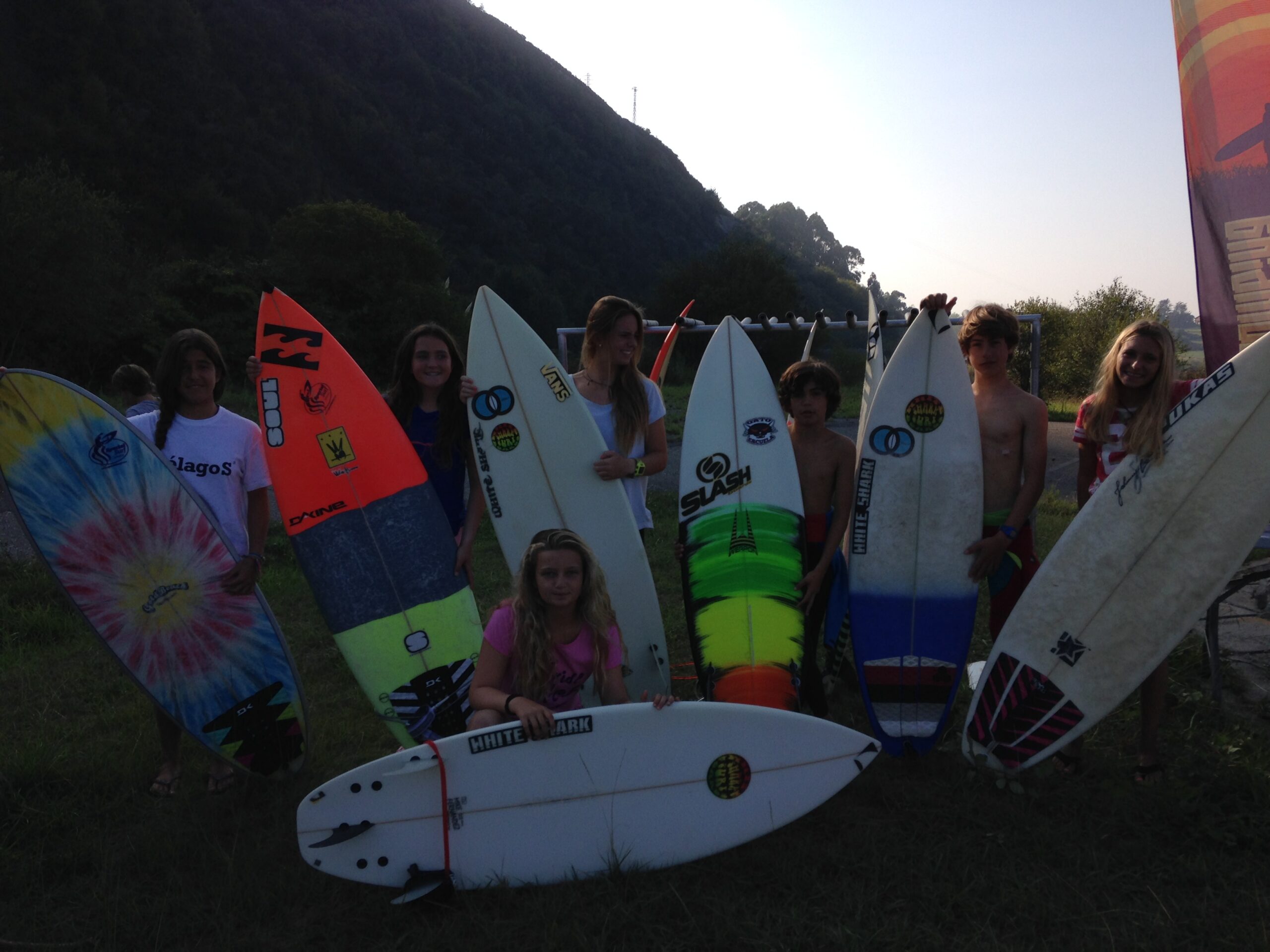 Surf en la edad escolar