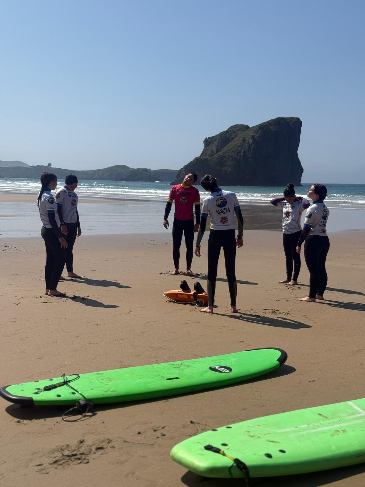 Clases de surf