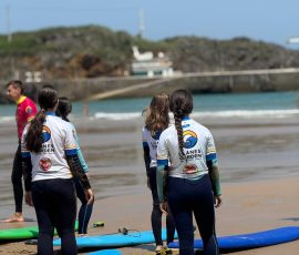 Surf lessons Llanes Garden Surf lessons Llanes Garden