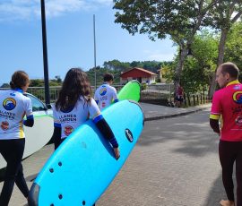 Surf lessons Llanes Garden Surf lessons Llanes Garden